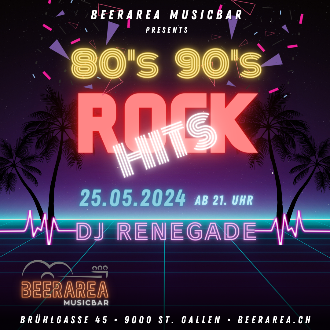 80’s90’s Rock Hits – Quadrat