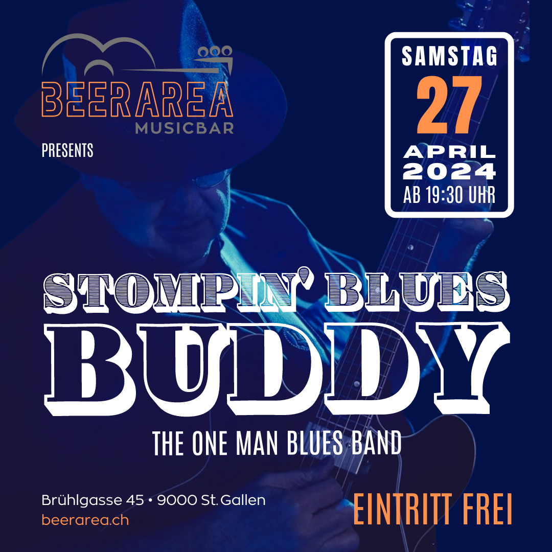 Stompin’ Blues Buddy 2024 – BEERAREA – Quadrat