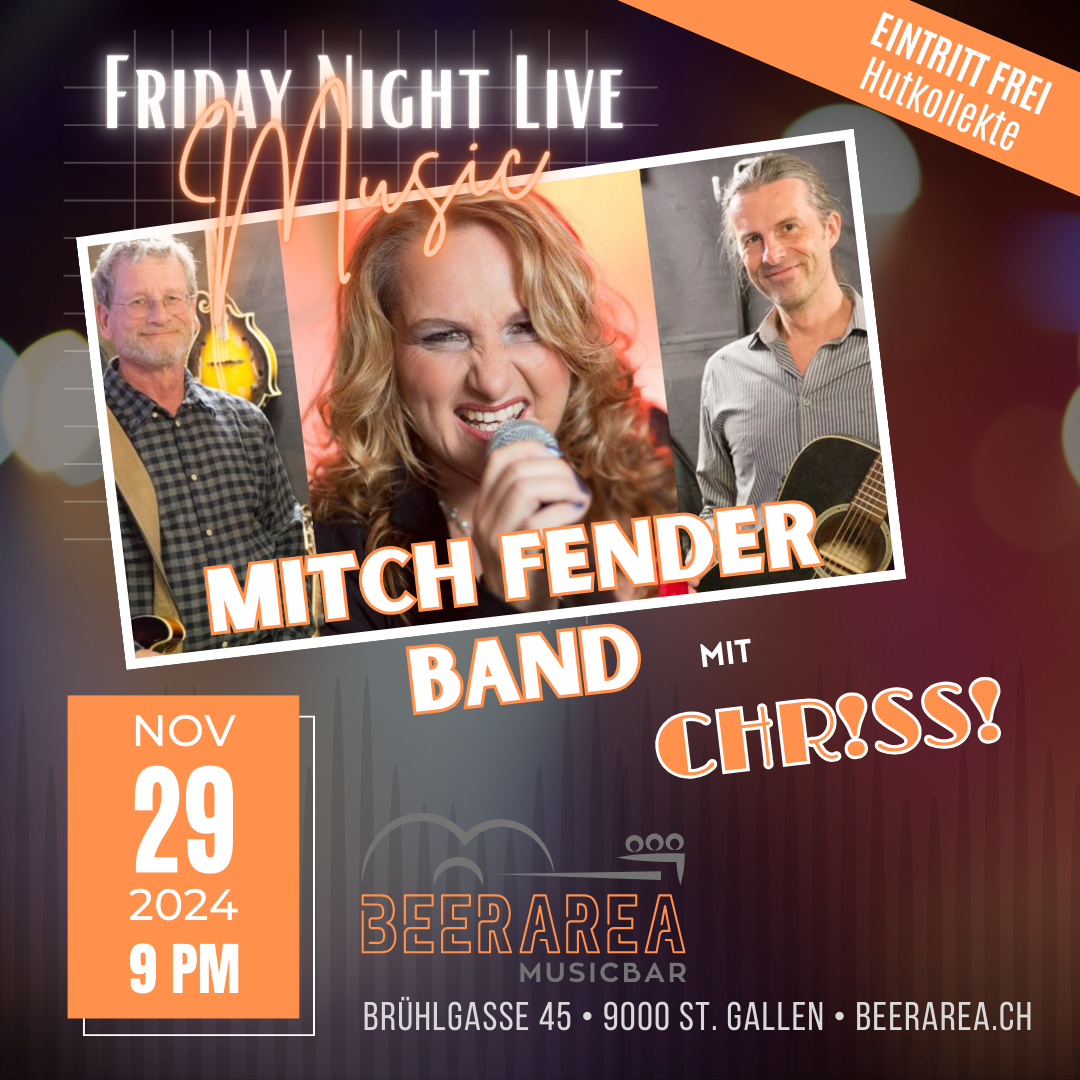 Mitch Fender Band 29.11.2024 – Quadrat